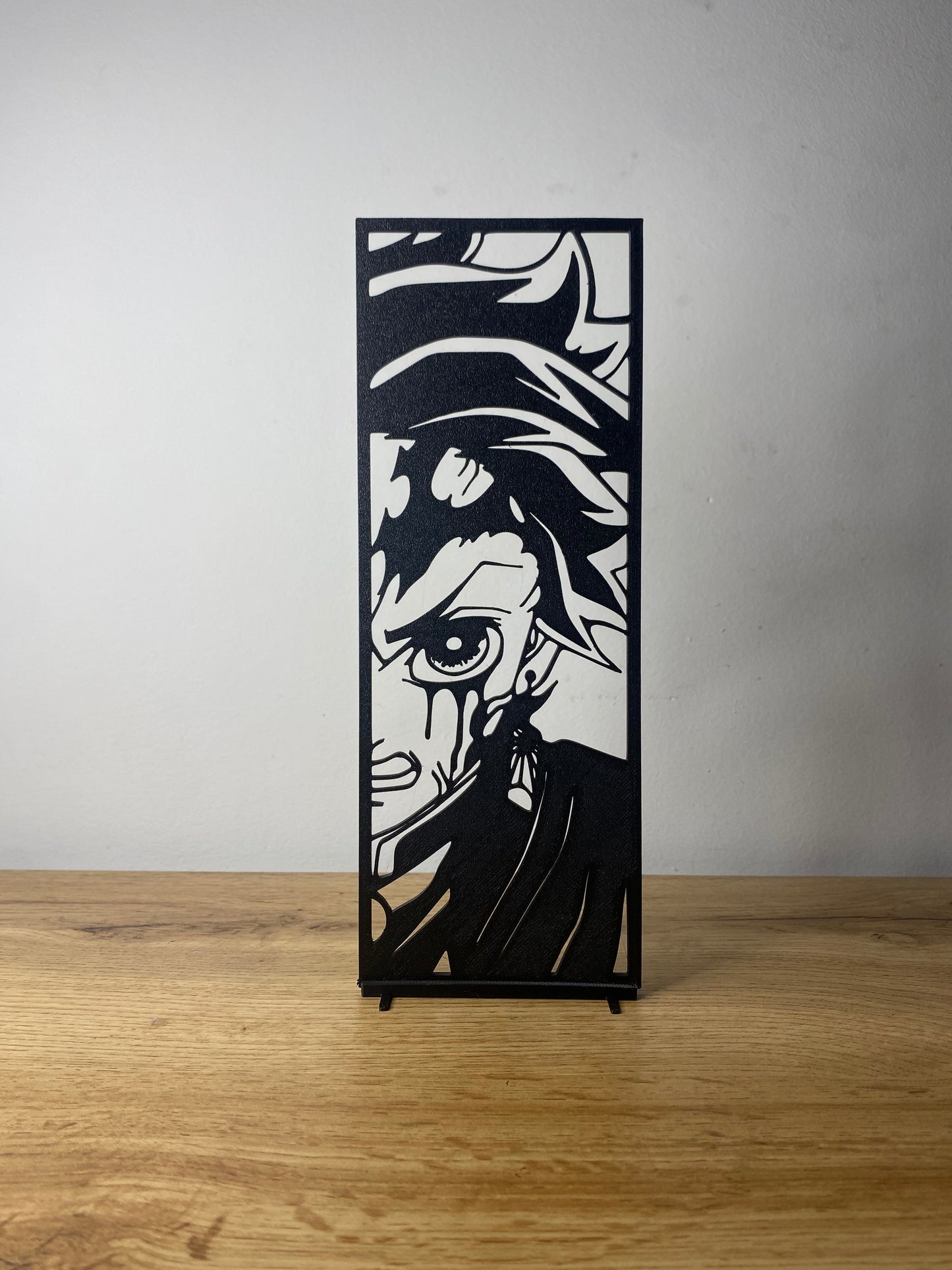 Duo de décorations Nezuko et Tanjiro Kamado (Demon Slayer) Bois et Traits