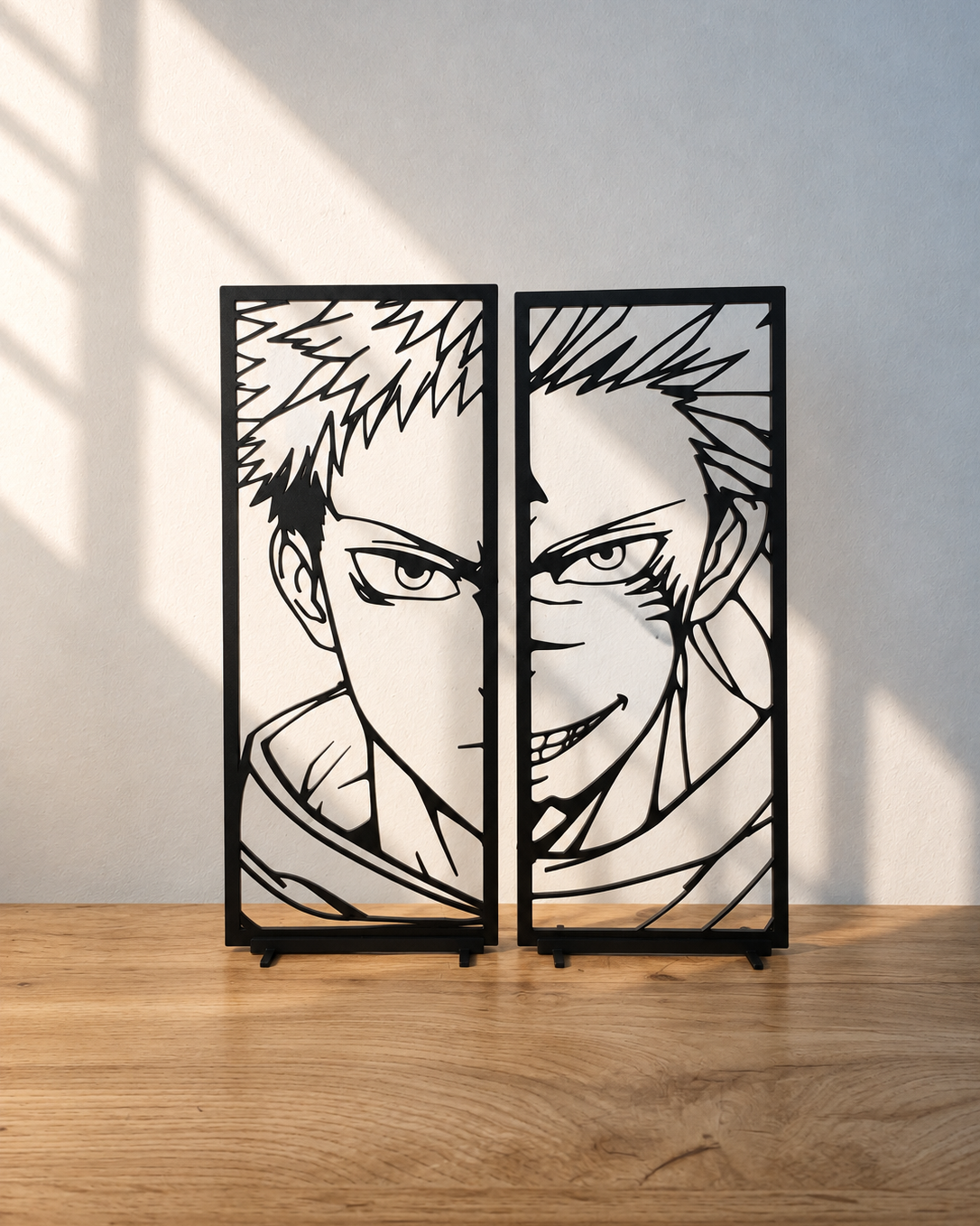 Duo de décorations Sukuna et Yuji (Jujutsu Kaisen)