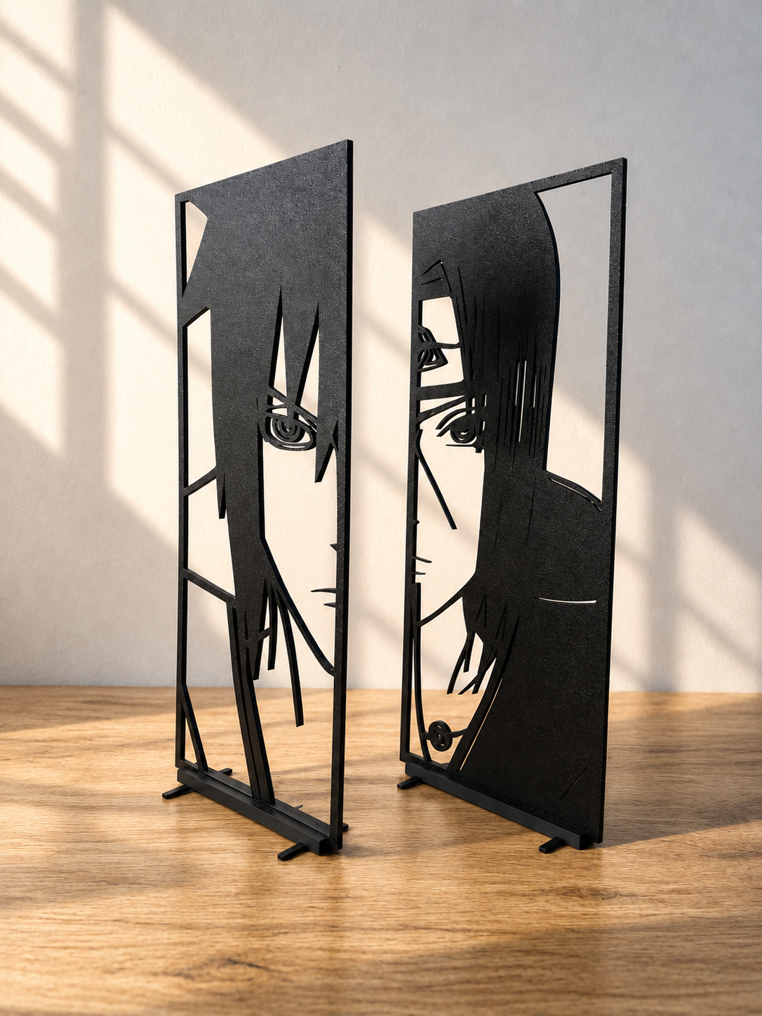 Duo de décorations Itachi et Sasuke Uchiha (Naruto)