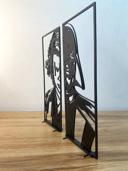 Décorations minimalistes :  Anakin Skywalker et Dark Vador (Star Wars) - GMBT3D