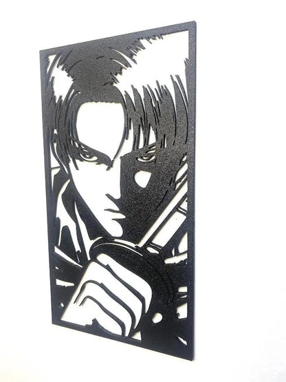 Décorations minimalistes : Livaï de l'Attaque des Titans (SNK) - GMBT3D
