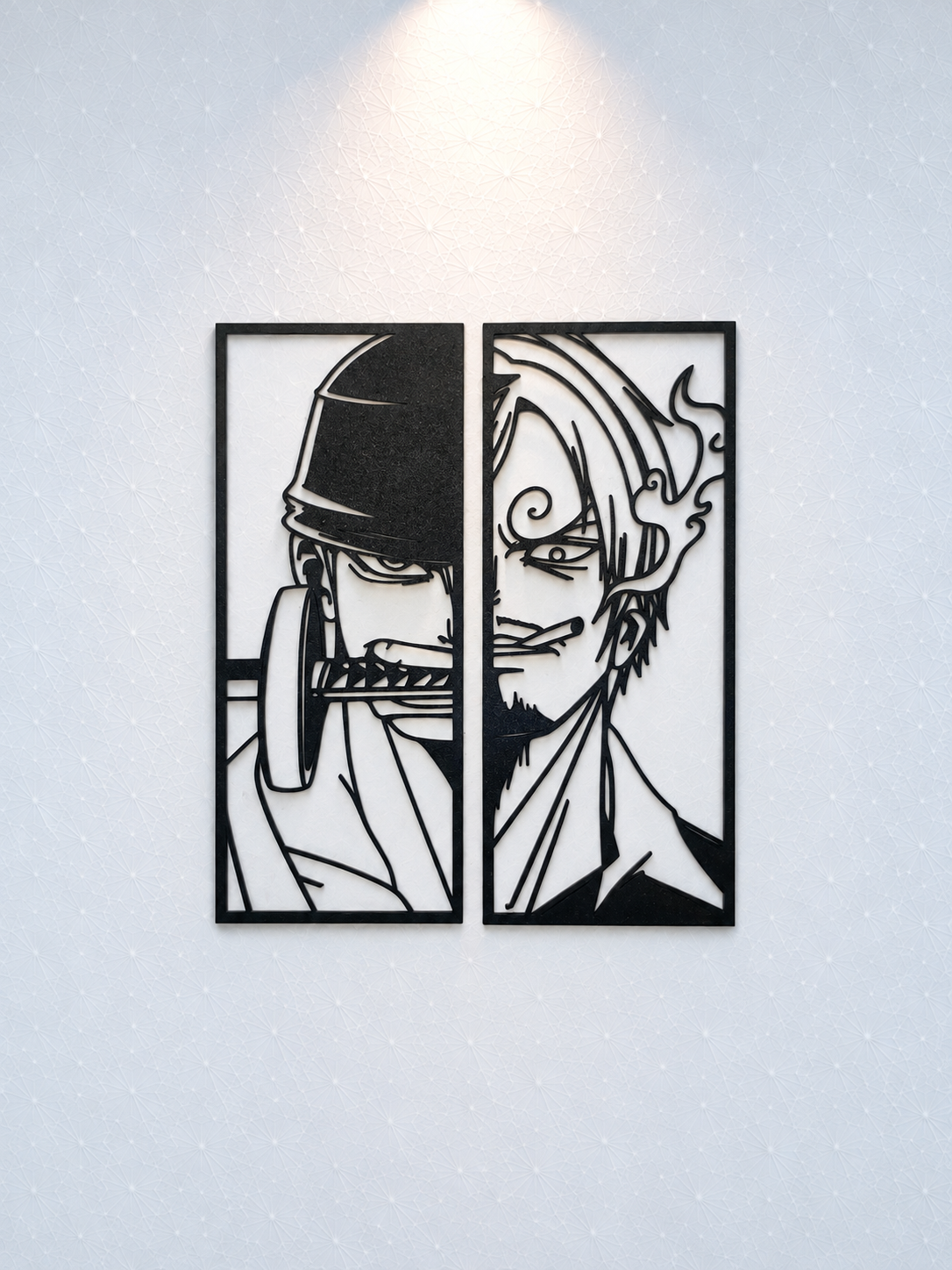 Décoration One Piece Zoro & Sanji – Déco Manga Anime – Idée Cadeau