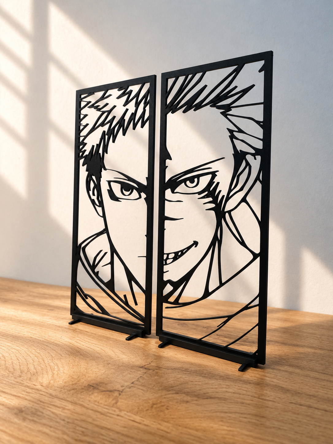 Duo de décorations Sukuna et Yuji (Jujutsu Kaisen)
