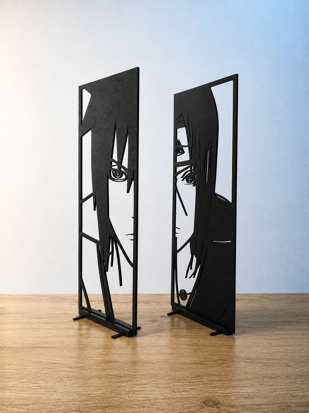 Duo de décorations Itachi et Sasuke Uchiha (Naruto)