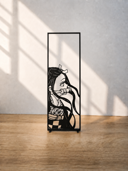 Duo de décorations Nezuko et Tanjiro (Demon Slayer)
