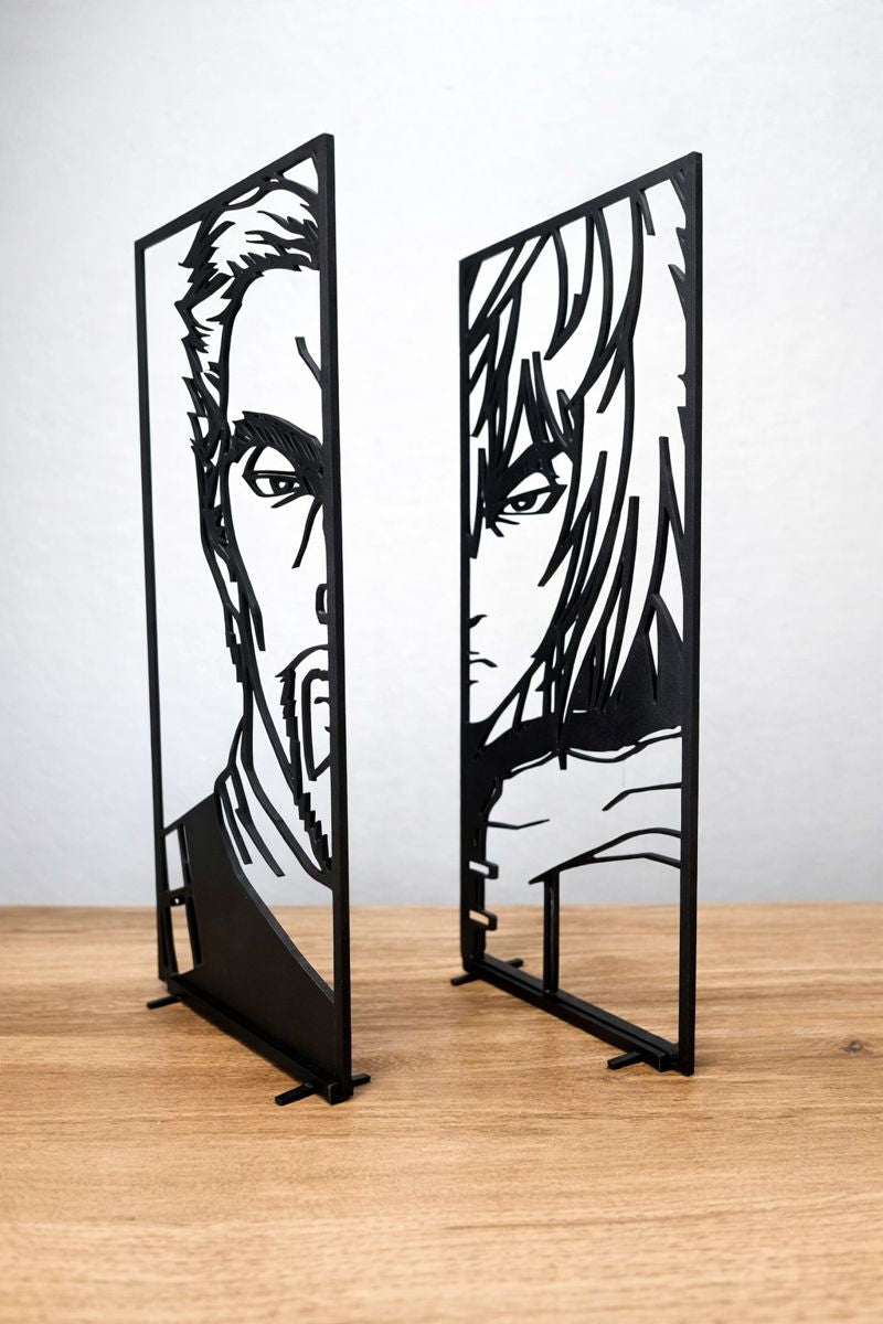 Duo de décorations Askeladd et Thorfinn (Vinland Saga) Ma boutique
