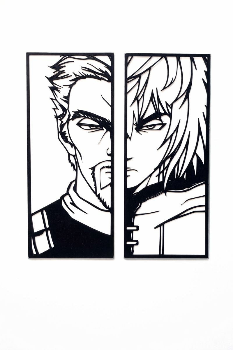 Duo de décorations Askeladd et Thorfinn (Vinland Saga) Ma boutique