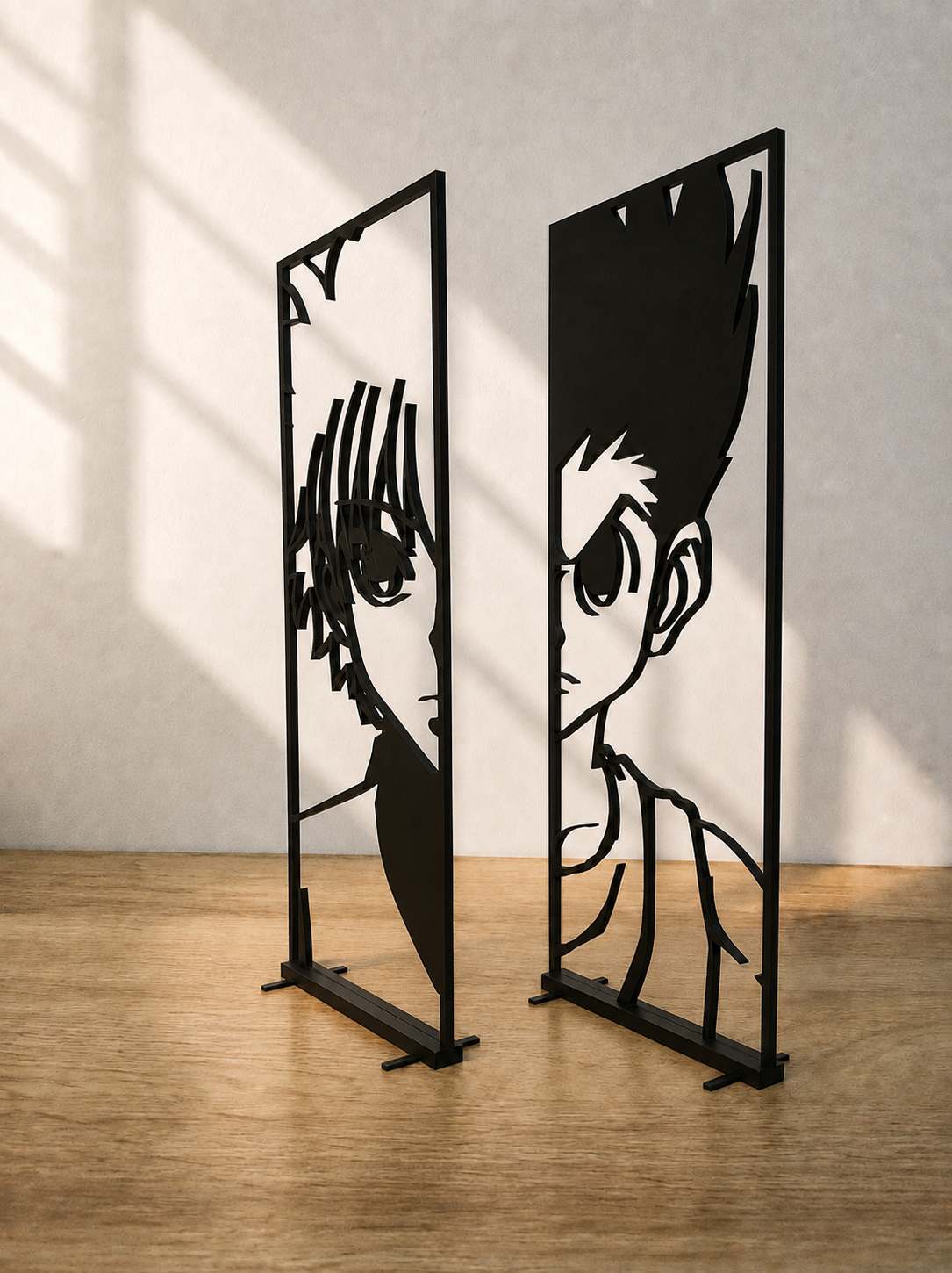 Duo de décorations Gon et Kirua (HunterxHunter)