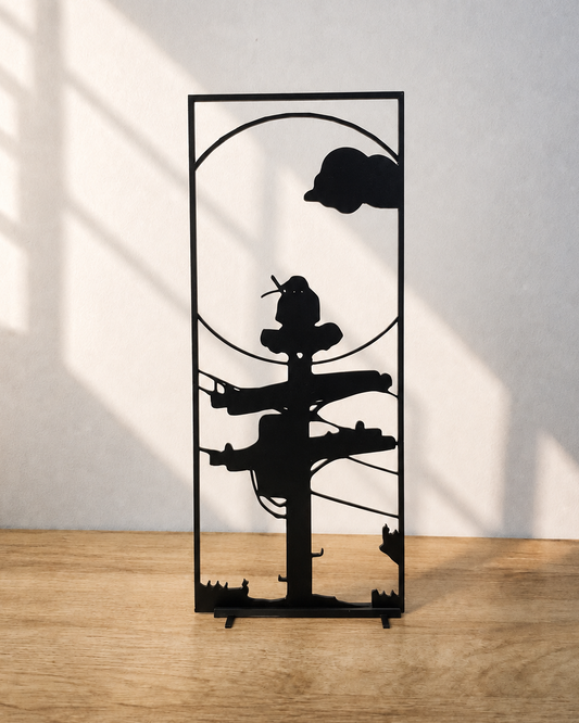 Décoration silhouette de Itachi Uchiha (Naruto)