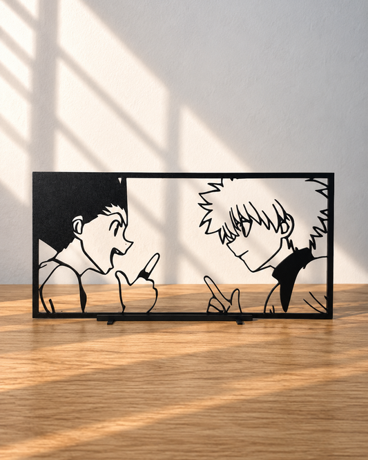 Décoration Kirua et Gon (HunterxHunter)