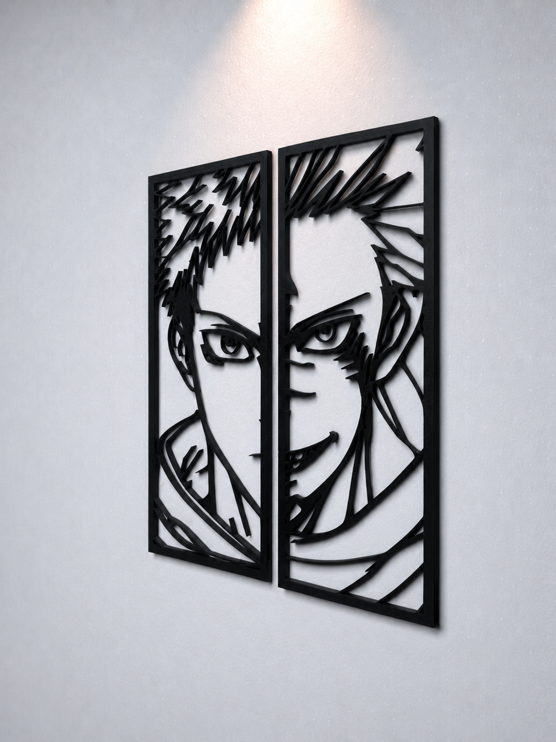 Duo de décorations Sukuna et Yuji (Jujutsu Kaisen)