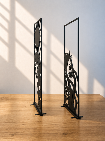 Duo de décorations Nezuko et Tanjiro (Demon Slayer)
