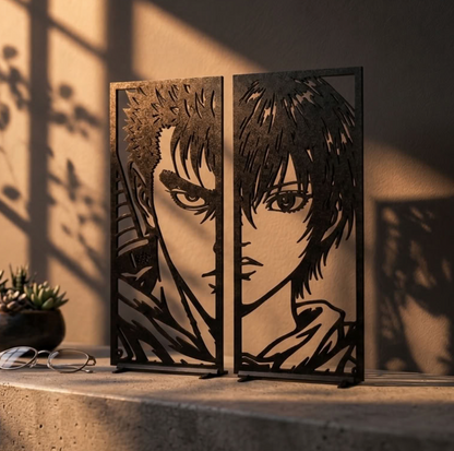Décoration Berserk -  Guts et Casca