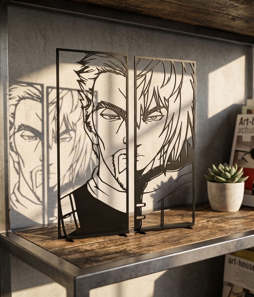 Duo de décorations Askeladd et Thorfinn (Vinland Saga)