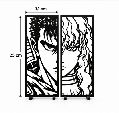 Décorations de Griffith et Guts (Berserk)