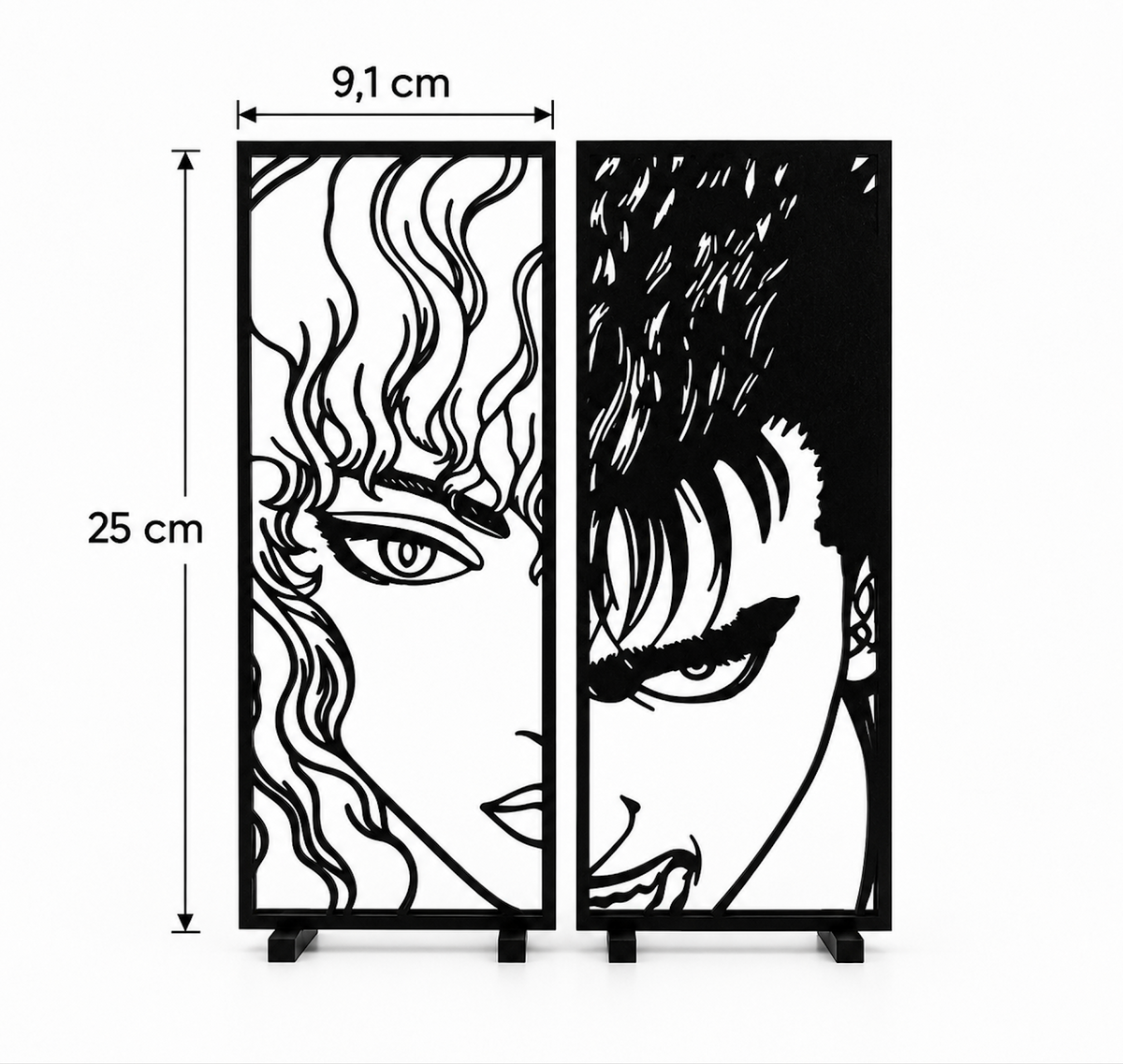 Décorations de Griffith et Guts (Berserk)