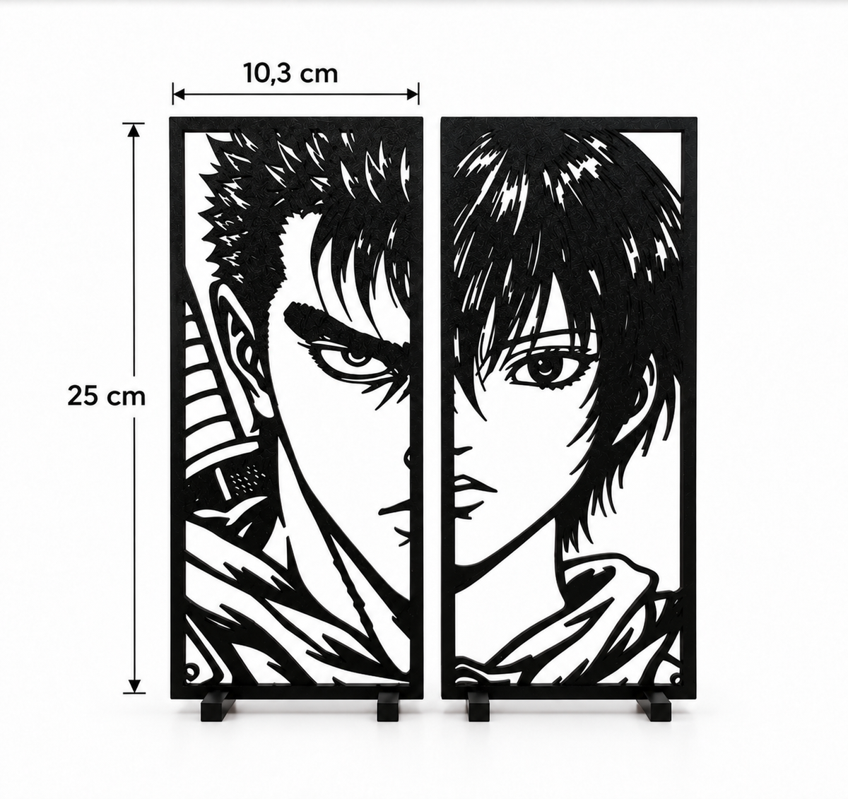 Décoration Berserk -  Guts et Casca