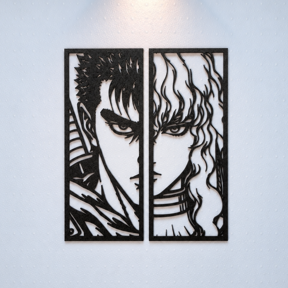 Décorations de Griffith et Guts (Berserk)