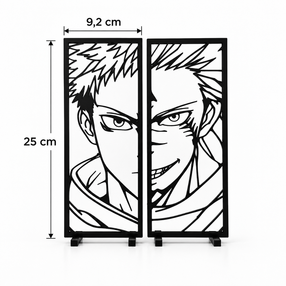 Duo de décorations Sukuna et Yuji (Jujutsu Kaisen)