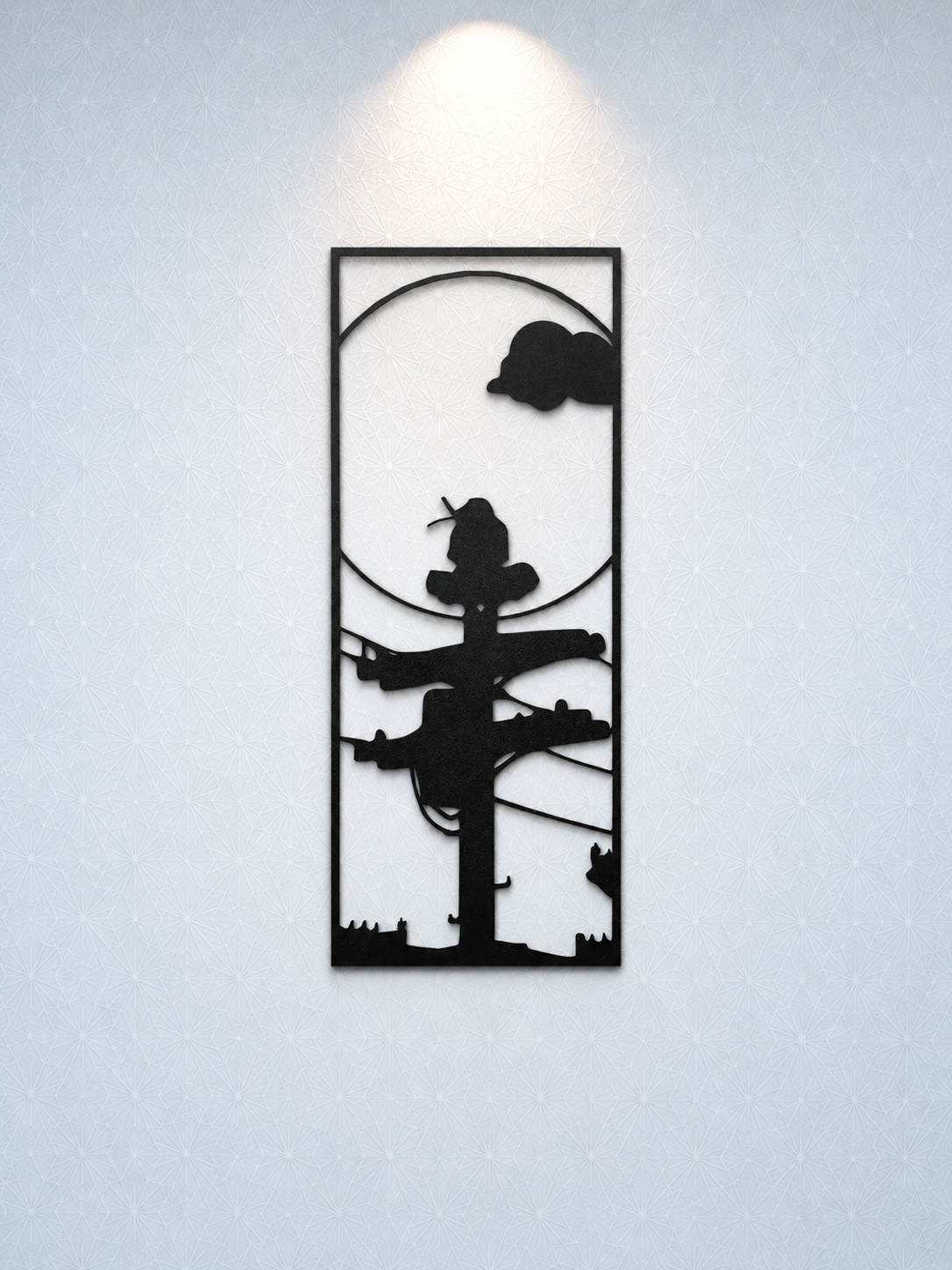 Décoration silhouette de Itachi Uchiha (Naruto)