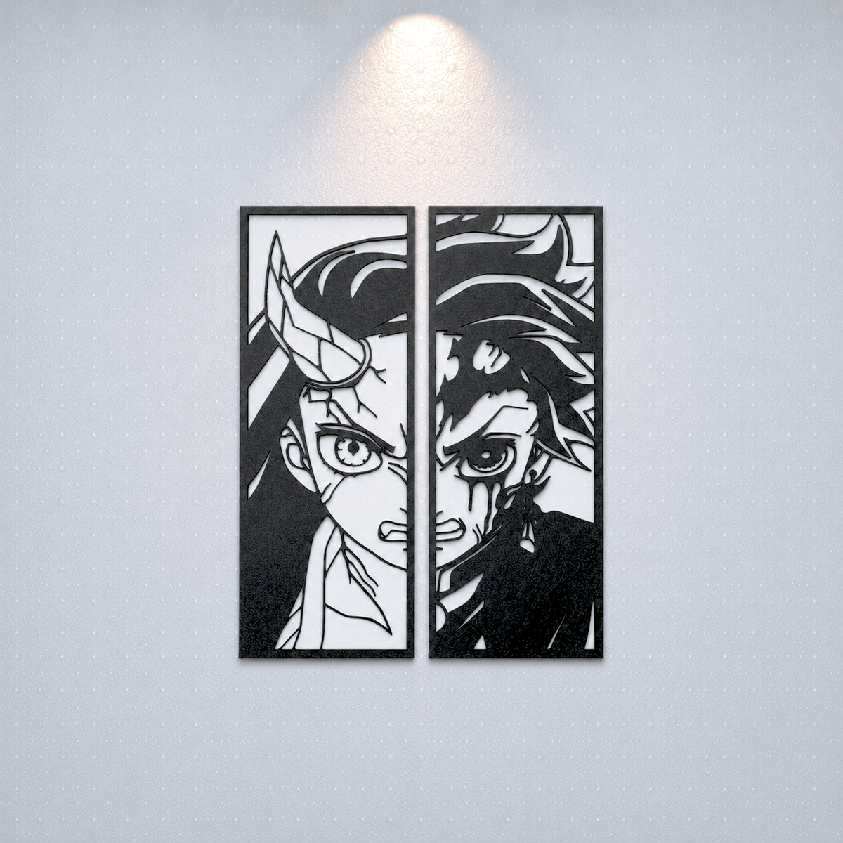 Duo de décorations Nezuko et Tanjiro Kamado (Demon Slayer)