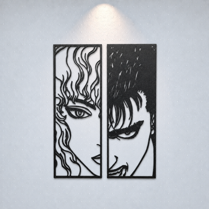Décorations de Griffith et Guts (Berserk)