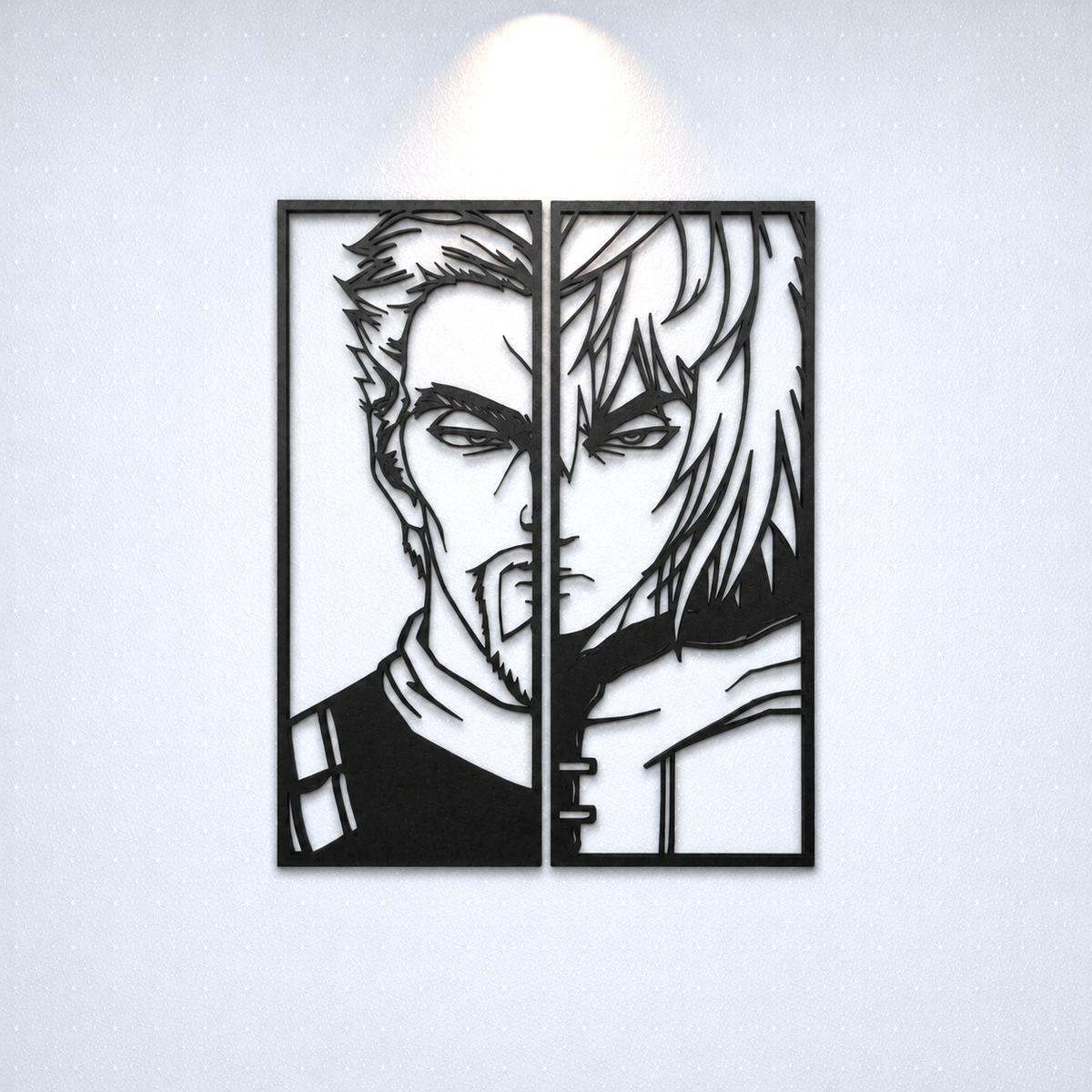 Duo de décorations Askeladd et Thorfinn (Vinland Saga)