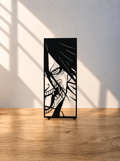 Duo de décorations Eren Jäger et Titan Assaillant SNK (l'Attaque des Titans)